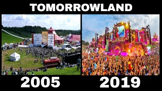 THE EVOLUTION OF TOMORROWLAND MAIN STAGES (2005 - 2019)