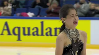 Yuhana Yokoi. Finlandia trophy 2019, SP