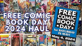 Free Comic Book Day 2024 Haul Video | Discount Comic Haul | FCBD 2024 | Minnesota Comic Geek