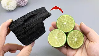 Mix Lemon With Charcoal And You Will Stop Wasting Money At The Market!