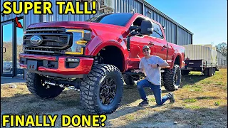 Our Wrecked 2022 F-250 TREMOR Gets The Biggest Lift Ever!!!