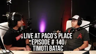 Timoti Batac (90s Music Curator) EPISODE # 140 The Paco Arespacochaga Podcast