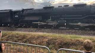 Big Boy leaving Fort Worth TX