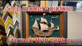 Impressionism in ship modeling. Carrack.