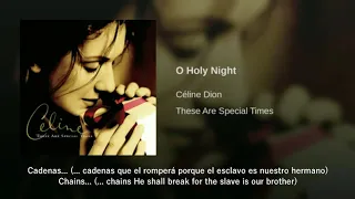 Celine Dion O Holy Night Traducida Al Español