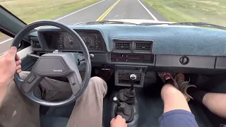 1987 Toyota Pickup Turbo acceleration