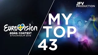 Eurovision 2016 - Top 43