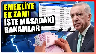 Erdoğan talimatı verdi! Emekli maaşlarına ek zam, işte en düşük emekli maaşı