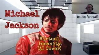 AI Music REACTION 🤯 Jamiroquai - Virtual Insanity (AI Cover in Style of Michael Jackson) #aicover