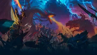 Прохождение: Total war: Warhammer 2 (Тёмные Эльфы-Легенда) (Ep 3) Пробащаем ящеров