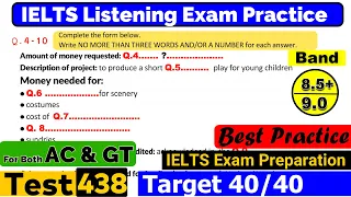 IELTS Listening Practice Test 2024 with Answers [Real Exam - 438 ]