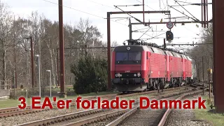 3 EA locomotives leave Denmark