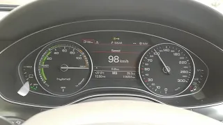 Audi A6 hybrid acceleration