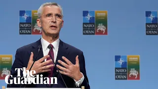 Nato's Stoltenberg says invite to Ukraine to be issued when 'conditions are met'