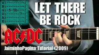 "Let There Be Rock" Guitar Lesson (AC/DC) Original JaiminhoPagina Series (2009)