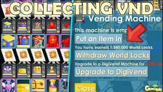 Collecting My VND World for the First time! (TONS BGLs) OMG!! | GrowTopia
