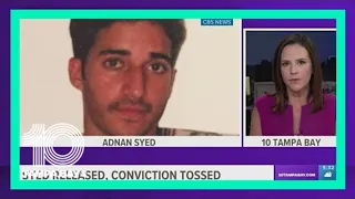 Adnan Syed's murder conviction thrown out after two decades behind bars