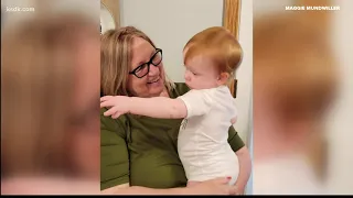Post-vaccination reunions | St. Louis area grandparents finally meet baby in person