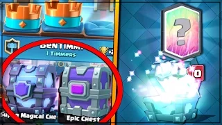 FREE SUPER MAGICAL & EPIC CHEST DROP! | Clash Royale | OPENING LEGENDARY CHEST OFFER!!