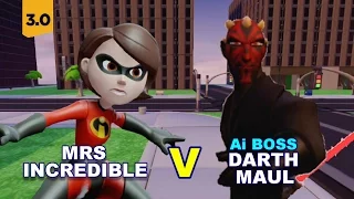 Di3.0 Mrs Incredible v Ai Boss Darth Maul 'Extreme'