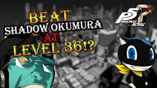 How to Beat Shadow Okumura (Hard No Items No DLC No Haru) Persona 5 Royal