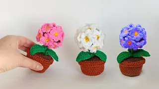 🌸Super gift idea!!! Subscribe🌸I will teach you how to crochet beautiful Primrose Flowers 🌸