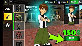 New Ben 10 dress in rope hero vice town gameplay