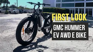GMC HUMMER EV AWD E BIKE I FIRST LOOK