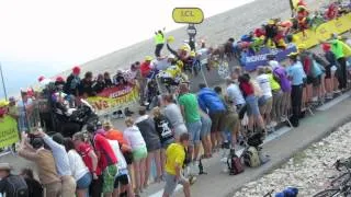 Snapvideo Tour de France på Mont Ventoux 2013 med Froome