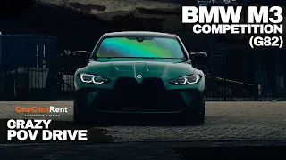 CRAZY DRIFTING IN BMW M3 COMPETITION G82 *CRAZY* POV DRIVE