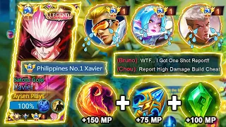 THANK YOU MOONTON FOR THIS NEW XAVIER ONE SHOT BUILD 2023 😱 | XAVIER TIPS & GUIDE | XAVIER GAMEPLAY