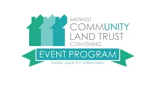 2017 Community Land Trust Convening