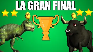 TORO VS DINO LA FINAL || QUIROZAMA