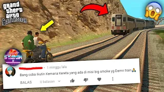 Inilah Yang Terjadi Jika CJ Mengikuti KERETA DI MISI BIG SMOKE GTA San Andreas - Rahasia & Misteri