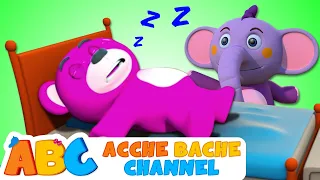 ABC Hindi | Colorful Teddy Bears- रंग सीखें हिंदी में | Hindi kids songs | Acche Bache Channel