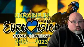 American Reacts to Ukraine in Eurovision Song Contest (2003-2023)..