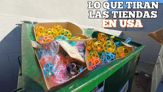 buscar en la BASURA es INCREIBLE encontre 4 CAJAS de COSAS NUEVAS #loquetiranenusa #dumpsterdiving