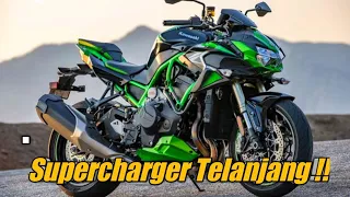 Supercharger Telanjang !! H2R Buat dipakai Harian !! Kawasaki Z-H2