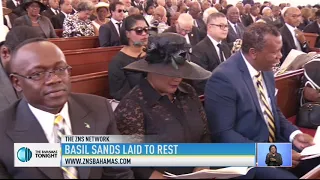 BASIL SANDS LAID TO REST