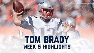 Every Tom Brady Throw from His 406-Yard, 3-TD Day! | NFL Wk 5 Player Highlights