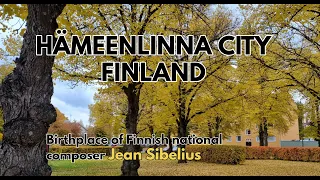 HÄMEENLINNA-FINLAND: The oldest inland city in Finland.