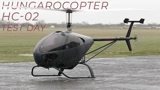 4Kᵁᴴᴰ HA-XAI, BRAND NEW Hungarocopter HC-02 - Test Day