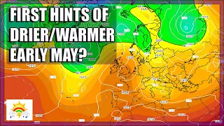 Ten Day Forecast: First Hints Of Something Drier And Warmer For Early May?