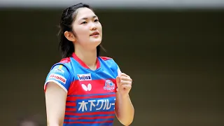 森さくら vs 木原美悠 Sakura Mori Miyuu Kihara TリーグNojimaCUP2022 2022年8月13日 女子3回戦 第4コート 【卓球 Tリーグ公式】