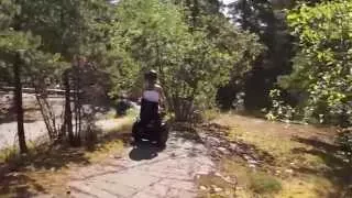 Segway Wheelchair, Mobility Add Seat -  Easier terrain