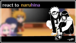past team 7 and Hinata react to naruhina | naruto | | 2/4 | |naruhina//sasusaku| |13min|