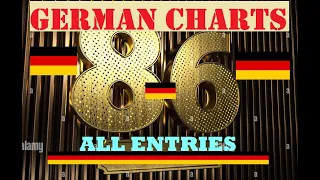German Singles Charts 1986 (All songs)