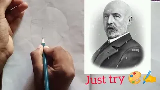 ||How to draw Georg Cantor||