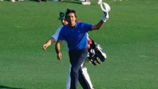 Seve Ballesteros 1986 US Masters final putt. #seveballesteros #golf