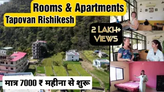 Rooms & Apartments in Rishikesh || Best Budget options Long Stay || सस्ते अच्छे कमरे  और अपार्टमेंट